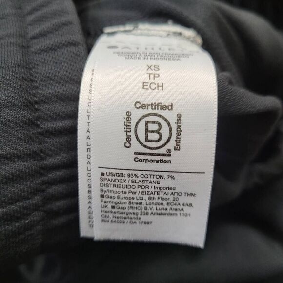 NWT Athleta Farallon Pant Sz XS Black Straight Cropped Casual Active 533741 - Picture 6 of 10